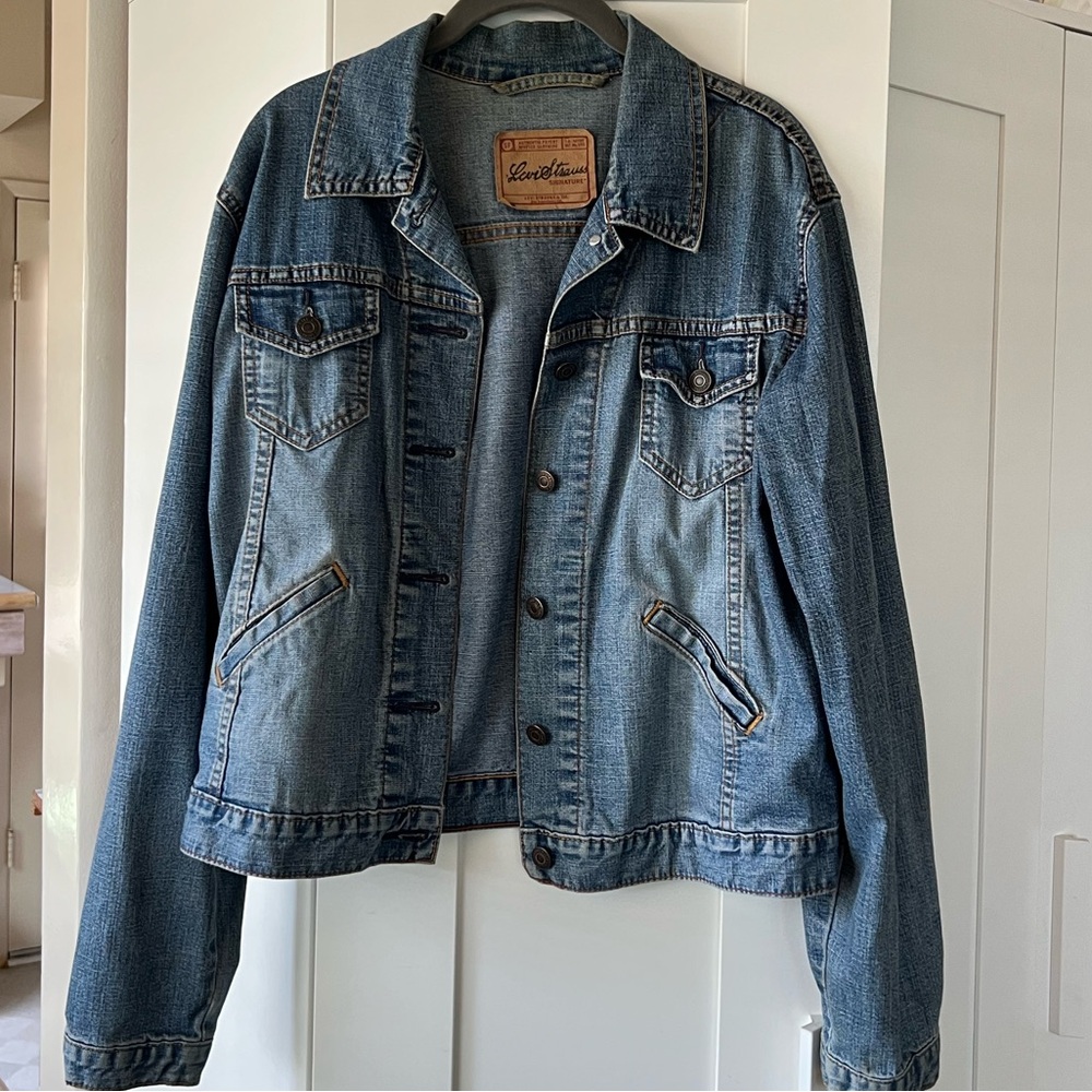 Levi's Blue Jean Jacket Timeless Style